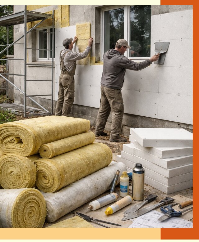 Утепление домов в Колпино под ключ от 4332 руб/м2 | Профессионально — ТепломастерКлп