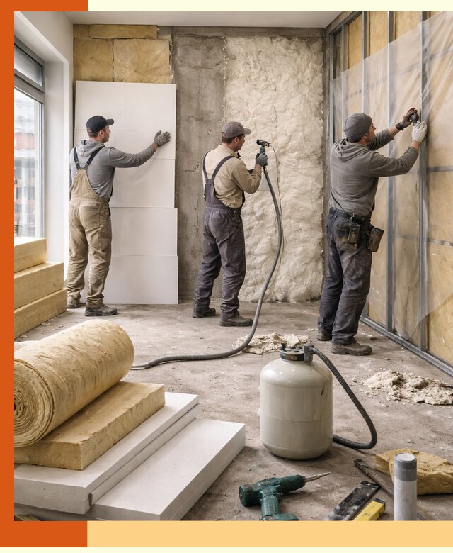 Утепление магазина в Колпино: комплексные решения по теплоизоляции