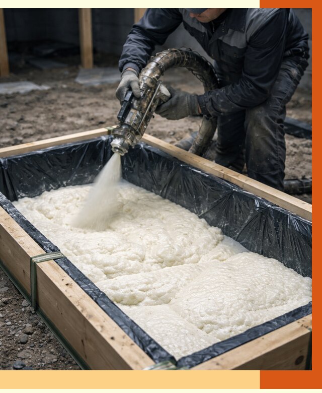 Заливка ППУ в формы в Колпино от 2579 руб. — утепление форм под ключ | ТепломастерКлп