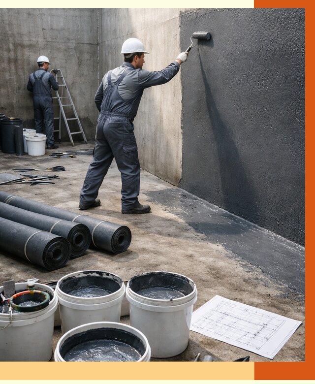 Гидроизоляция резервуара в Колпино от 123780 руб. под ключ | ТепломастерКлп