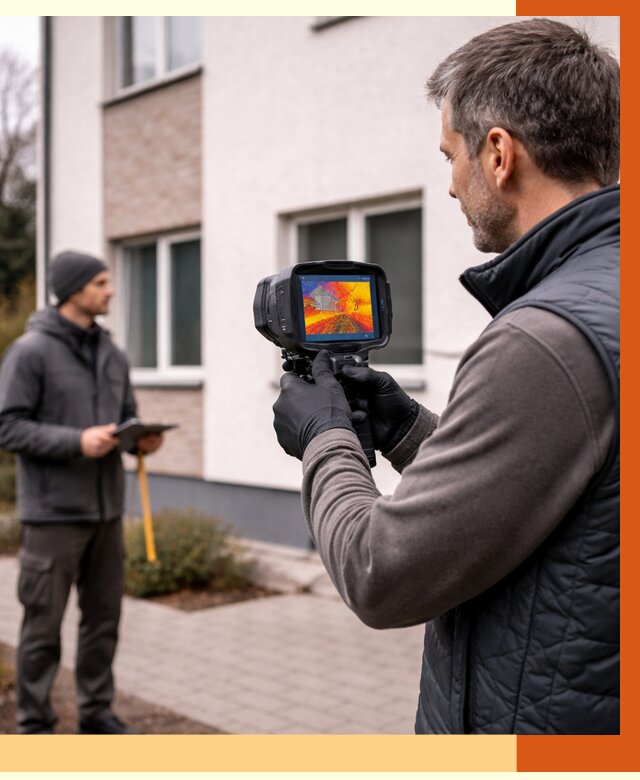 Тепловизионное обследование дома в Колпино от 4642 руб. — услуги ТепломастерКлп