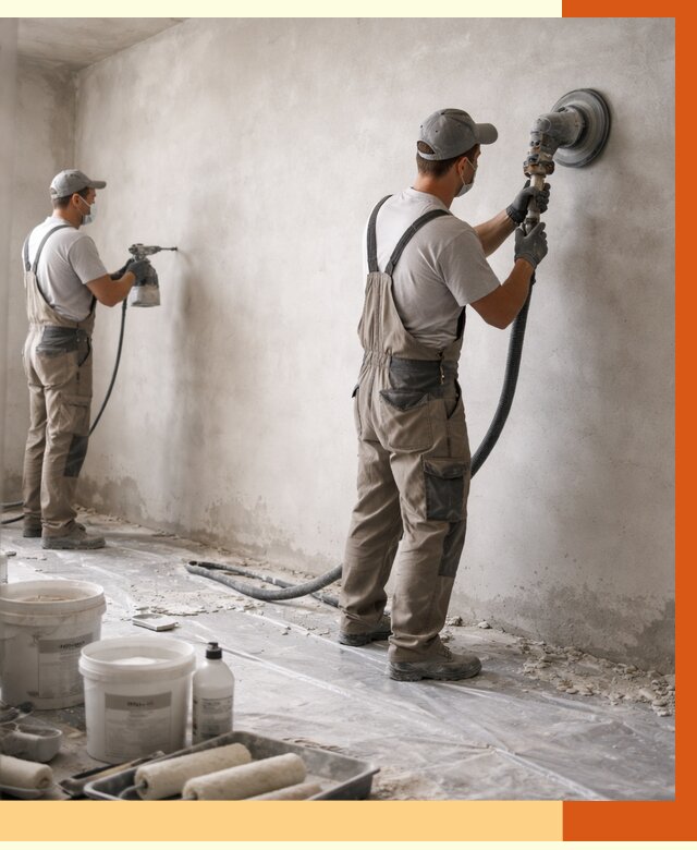 Подготовка поверхности под напыление в Колпино от 1238 руб. — ТепломастерКлп