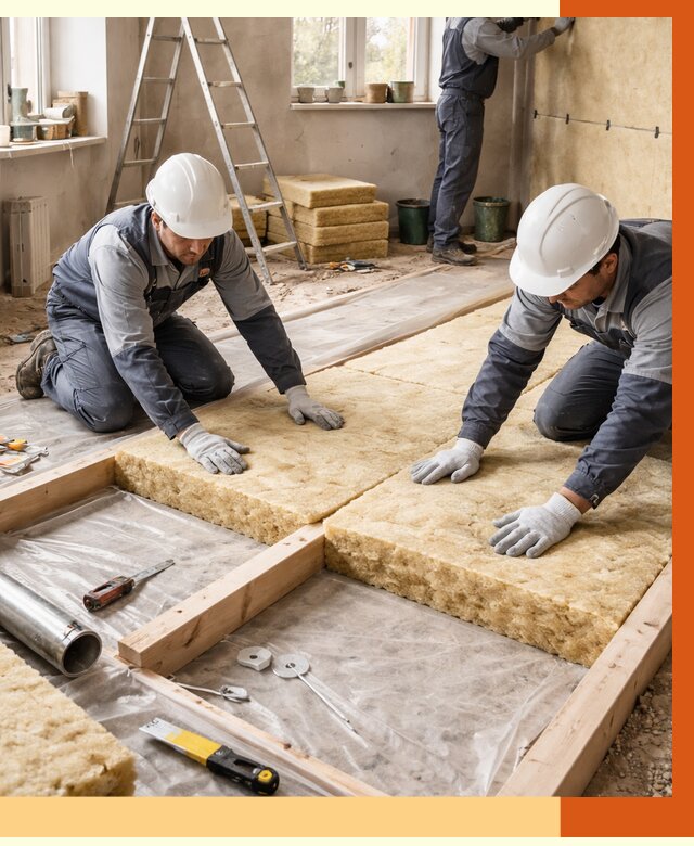 Восстановление теплоизоляции в Колпино от 8768 руб. — ремонт утепления под ключ | ТепломастерКлп