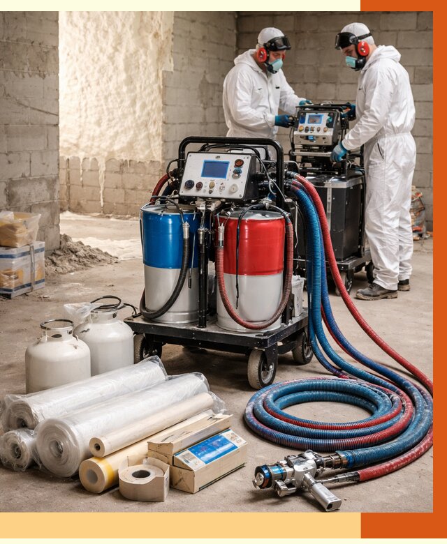 Аренда установки для напыления ППУ в Колпино от 36103 руб. | ТепломастерКлп